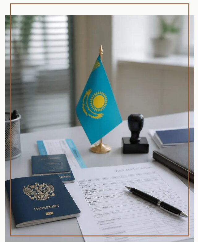 Оформление визы в Казахстан для поездки и работы в Мичуринске
