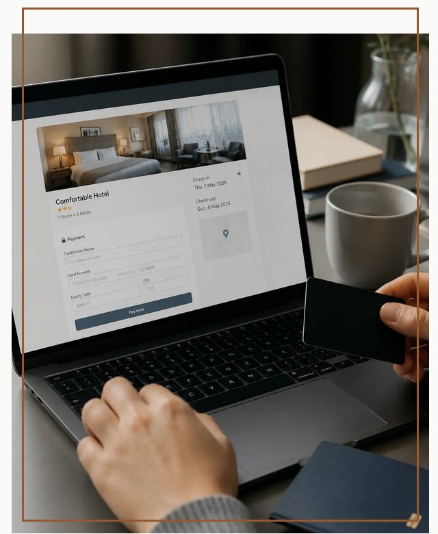 Оплата бронирования Booking в Мичуринске по цене от 4659 р. | Гиперактив-Мчр